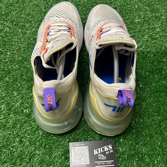 Nike Air Max 270 Olympic Rings Multicolor White Red Blue Size 13 (CZ7947-100) - Picture 4 of 6